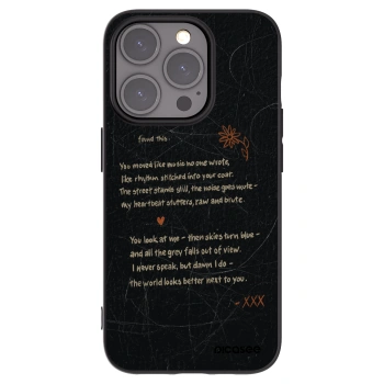 Picasee crna silikonska maskica za Apple iPhone 15 Pro - POET