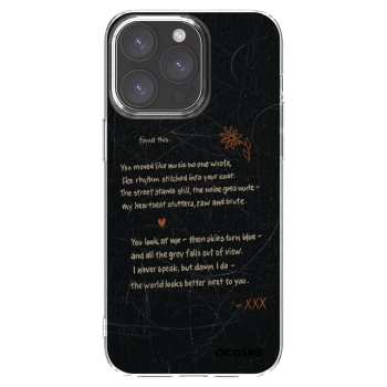 Picasee silikonska prozirna maskica za Apple iPhone 15 Pro Max - POET