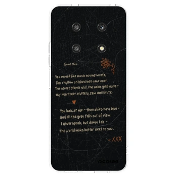 Picasee silikonska prozirna maskica za Honor Magic4 Lite 5G - POET