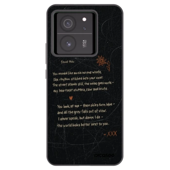 Picasee crna silikonska maskica za Xiaomi 13T - POET