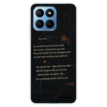 Picasee silikonska prozirna maskica za Honor 70 Lite - POET