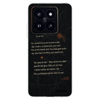 Picasee silikonska prozirna maskica za Xiaomi 14 Pro - POET