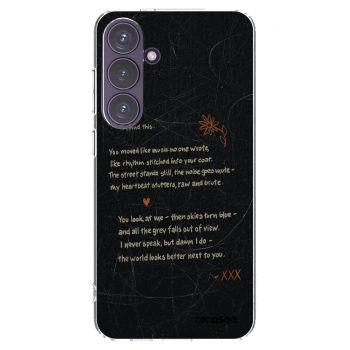 Picasee silikonska prozirna maskica za Samsung Galaxy S24+ S926B 5G - POET