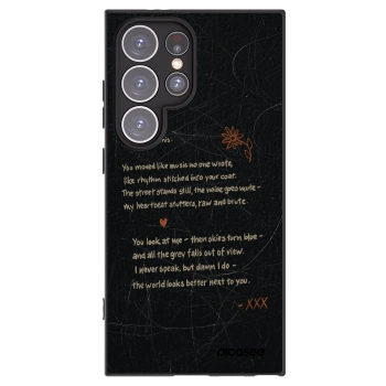 Picasee crna silikonska maskica za Samsung Galaxy S24 Ultra S928B 5G - POET