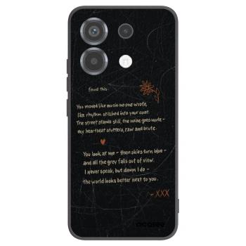 Picasee crna silikonska maskica za Xiaomi Poco X6 - POET