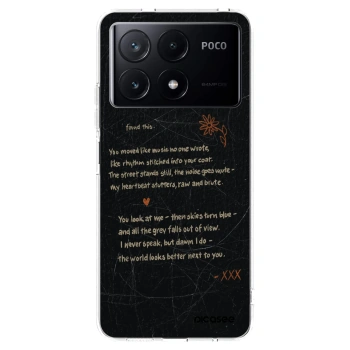 Picasee silikonska prozirna maskica za Xiaomi Poco X6 Pro - POET