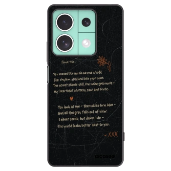Picasee crna silikonska maskica za Xiaomi Redmi Note 13 5G - POET