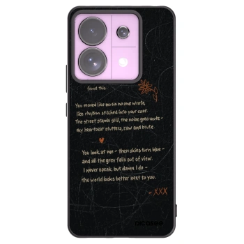 Picasee crna silikonska maskica za Xiaomi Redmi Note 13 Pro 5G - POET