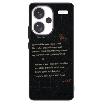 Picasee crna silikonska maskica za Xiaomi Redmi Note 13 Pro+ 5G - POET