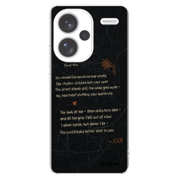 Picasee silikonska prozirna maskica za Xiaomi Redmi Note 13 Pro+ 5G - POET