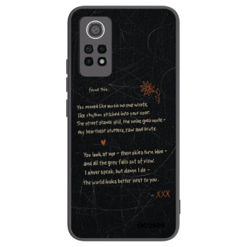 Picasee crna silikonska maskica za Xiaomi Redmi Note 12 Pro 4G - POET
