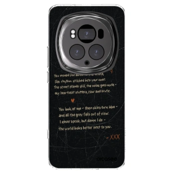 Picasee silikonska prozirna maskica za Honor Magic6 Pro - POET