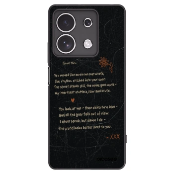 Picasee crna silikonska maskica za Xiaomi Redmi Note 13 4G - POET