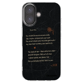 Picasee silikonska prozirna maskica za Apple iPhone 16 - POET
