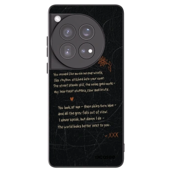 Picasee crna silikonska maskica za OnePlus 12 5G - POET