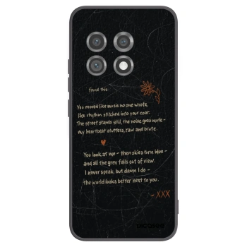 Picasee crna silikonska maskica za OnePlus 11 5G - POET