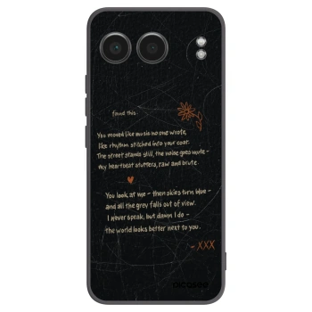 Picasee crna silikonska maskica za OnePlus Nord 4 - POET