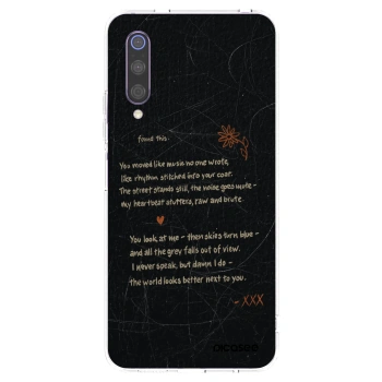 Picasee silikonska prozirna maskica za Xiaomi Mi 9 - POET