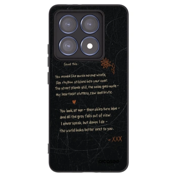 Picasee crna silikonska maskica za Xiaomi 14T Pro - POET