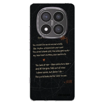 Picasee silikonska prozirna maskica za Xiaomi Redmi Note 14 Pro+ 5G - POET