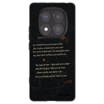Picasee crna silikonska maskica za Xiaomi Redmi Note 14 Pro 5G - POET