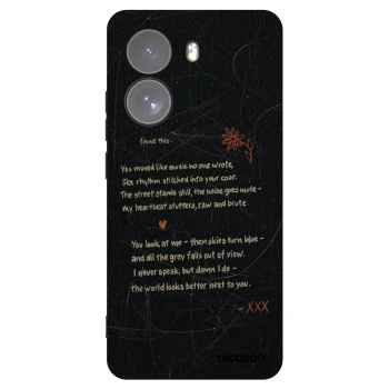 Picasee crna silikonska maskica za Xiaomi Poco X7 - POET