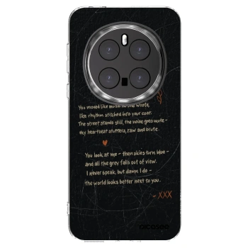 Picasee silikonska prozirna maskica za Honor Magic7 Pro 5G - POET