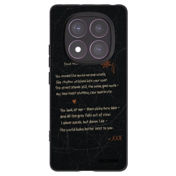 Picasee crna silikonska maskica za Xiaomi Redmi Note 14 Pro 4G - POET