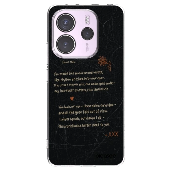 Picasee silikonska prozirna maskica za Xiaomi Redmi Note 14 4G - POET