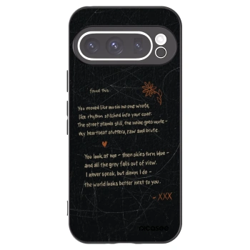Picasee crna silikonska maskica za Google Pixel 9 Pro - POET
