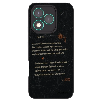 Picasee crna silikonska maskica za Honor 400 Lite 5G - POET