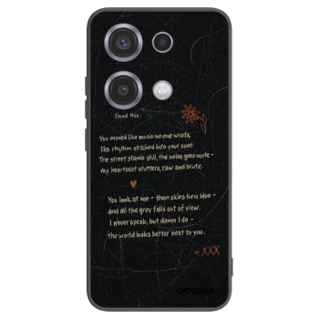 Picasee crna silikonska maskica za Xiaomi Redmi Note 14S - POET