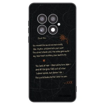 Picasee crna silikonska maskica za OnePlus 13 5G - POET