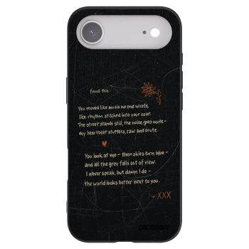 Picasee crna silikonska maskica za Apple iPhone Air - POET