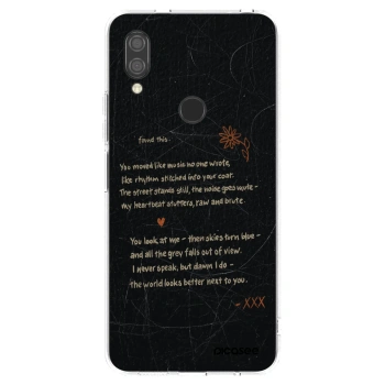 Picasee silikonska prozirna maskica za Xiaomi Redmi 7 - POET