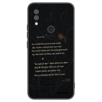 Picasee crna silikonska maskica za Xiaomi Redmi 7 - POET