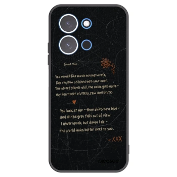 Picasee crna silikonska maskica za Xiaomi Redmi 15C 4G - POET