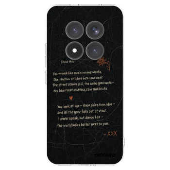 Picasee silikonska prozirna maskica za Xiaomi Redmi Note 15 Pro+ - POET