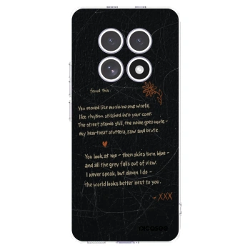 Picasee silikonska prozirna maskica za Xiaomi Redmi Note 15 - POET