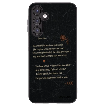 Picasee crna silikonska maskica za Samsung Galaxy A16 4G - POET