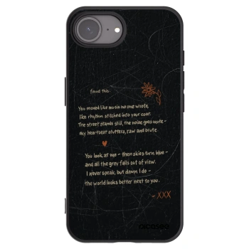 Picasee crna silikonska maskica za Apple iPhone 17e - POET
