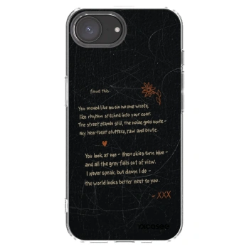 Picasee silikonska prozirna maskica za Apple iPhone 17e - POET