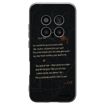Picasee crna silikonska maskica za Honor Magic8 Pro 5G - POET