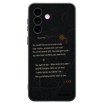 Picasee crna silikonska maskica za Samsung Galaxy A57 5G - POET