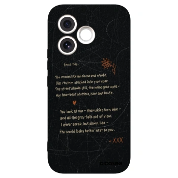 Picasee crna silikonska maskica za Honor 600 Lite - POET