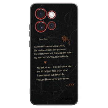 Picasee crna silikonska maskica za Motorola Edge 60 Neo 5G - POET