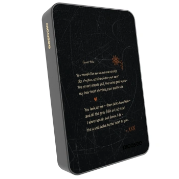 Prijenosni punjač s MagSafe 10 000 mAh Sivo - POET