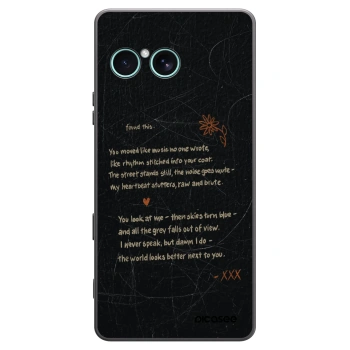 Picasee crna silikonska maskica za Sony Xperia 10 VII - POET