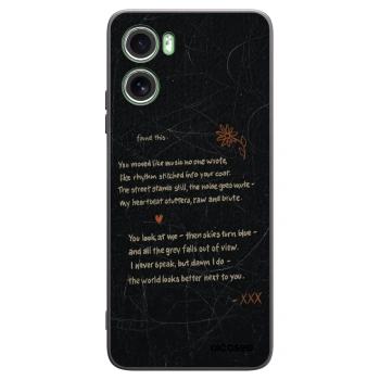 Picasee crna silikonska maskica za Motorola Moto G06 - POET