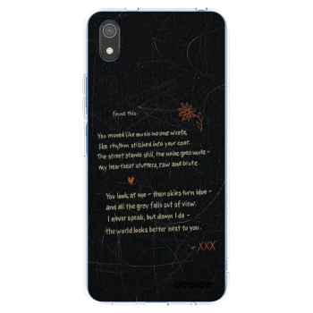 Picasee silikonska prozirna maskica za Xiaomi Redmi 7A - POET